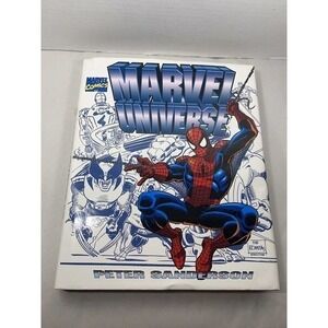 Marvel Universe by Peter Sanderson 2000 Hardcover